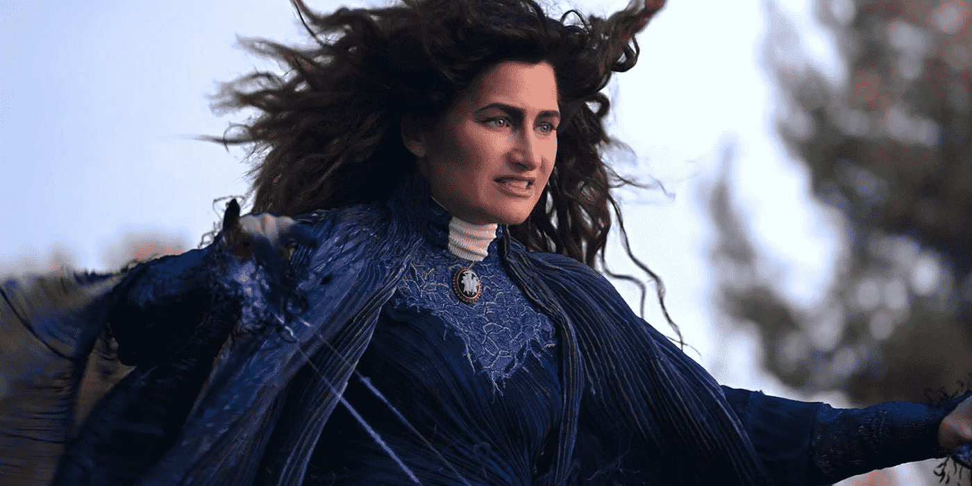 wandavision-1'de agatha harkness rolünde kathryn hahn