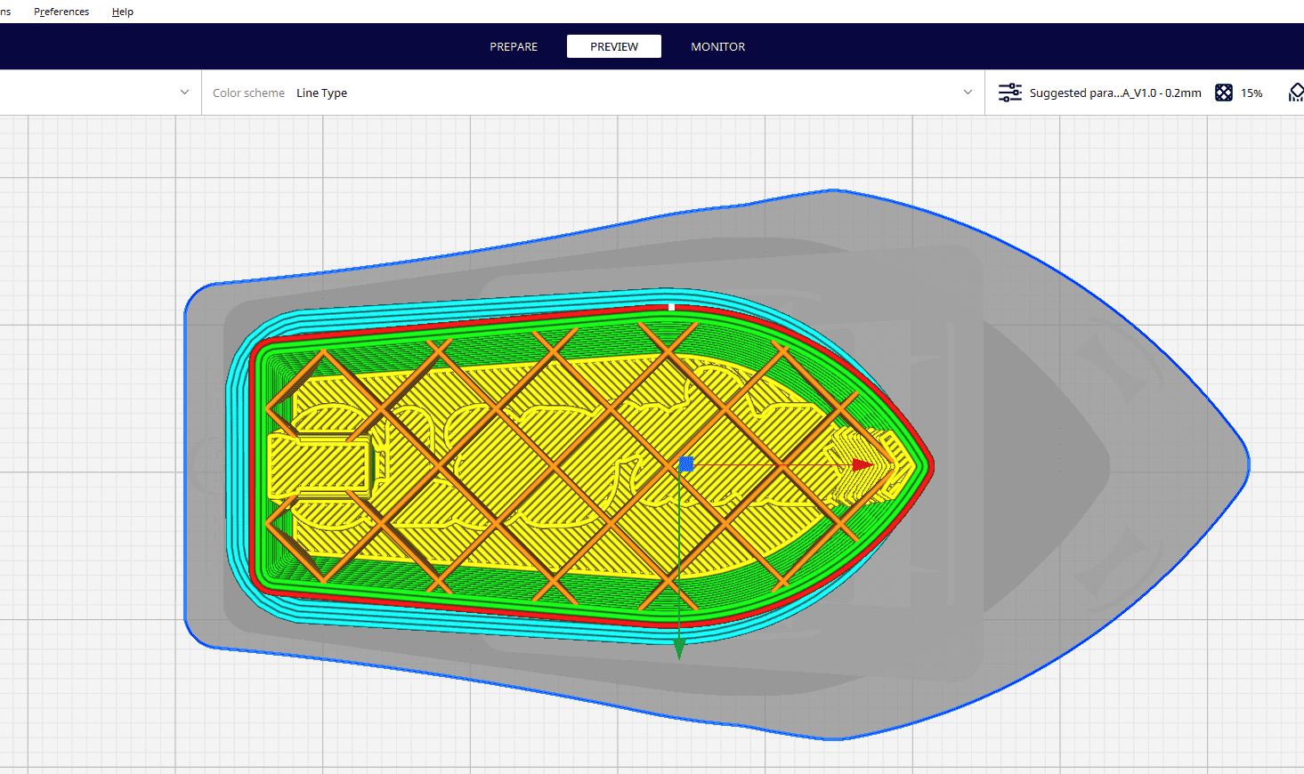 Dolgu Deseni 3D Baskılar