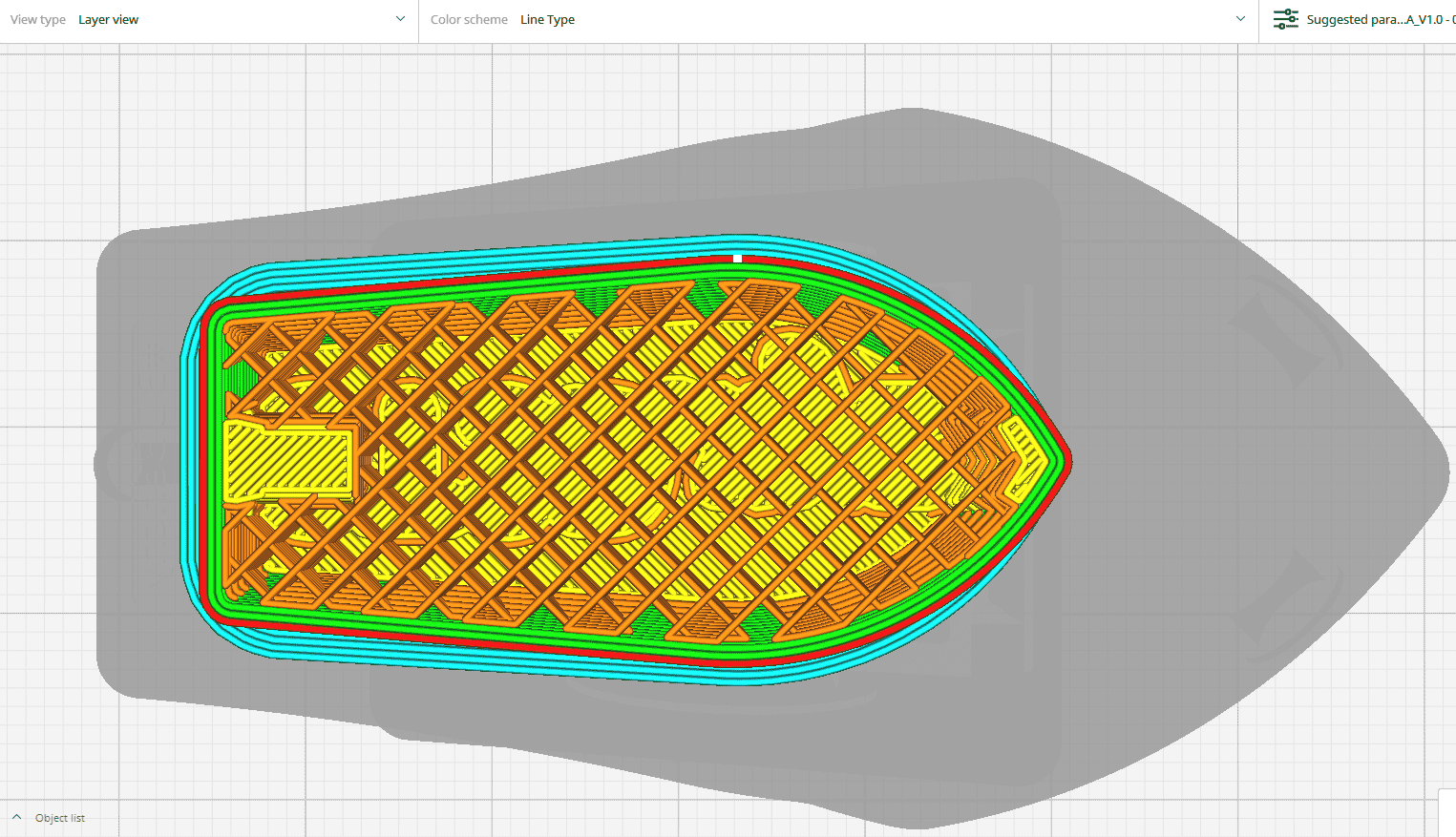 Dolgu Deseni 3D Baskılar