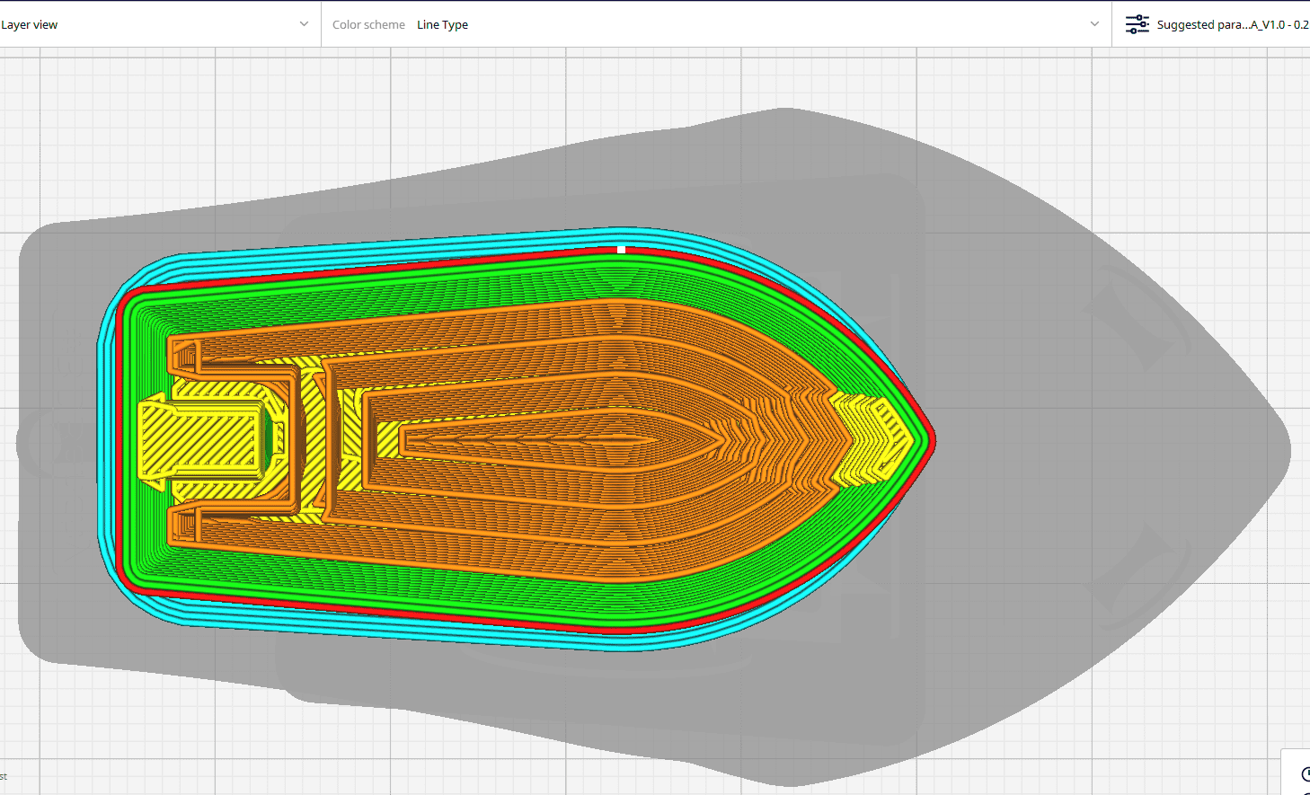 Dolgu Deseni 3D Baskılar