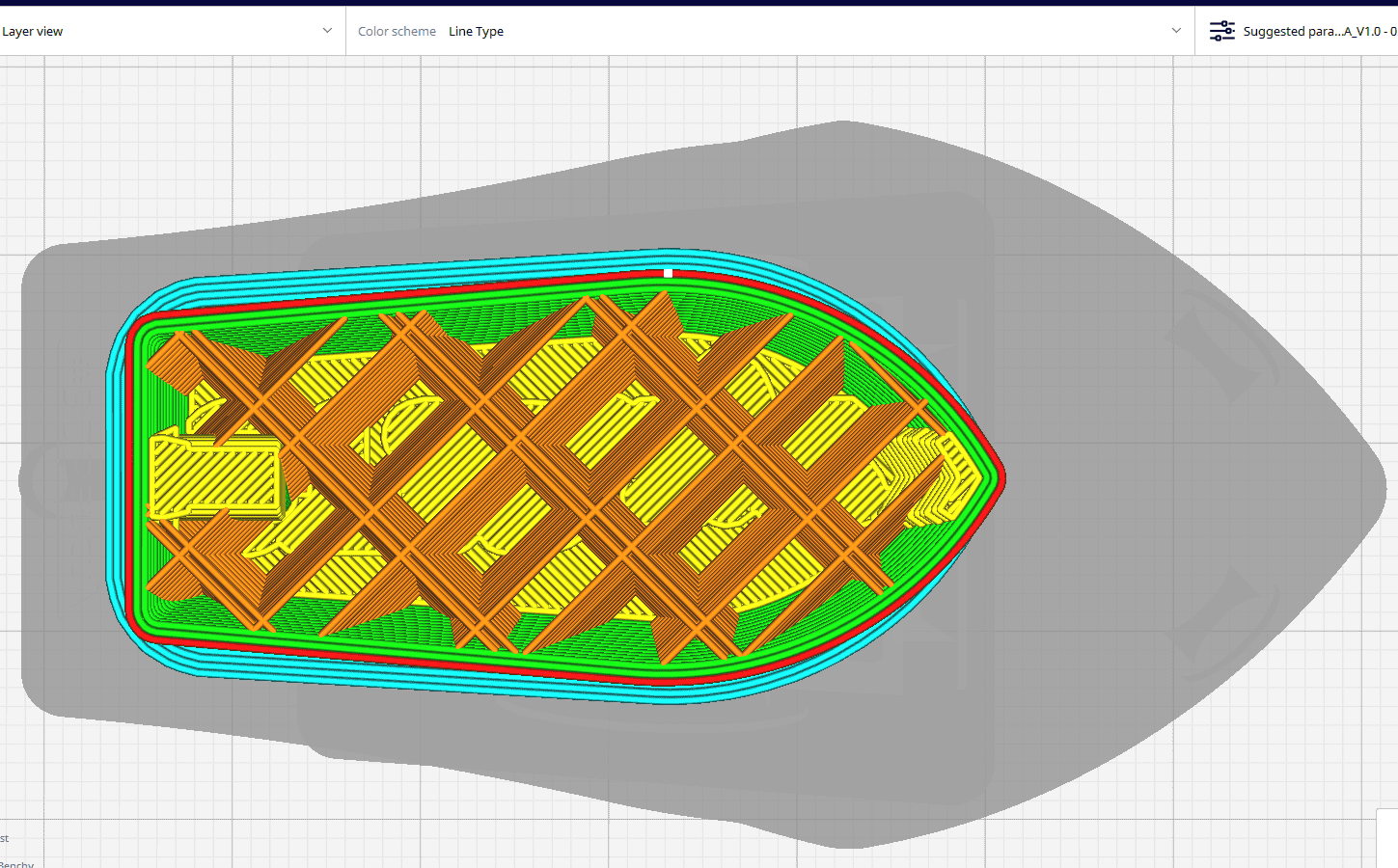 Dolgu Deseni 3D Baskılar