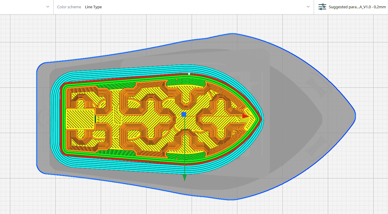 Dolgu Deseni 3D Baskılar