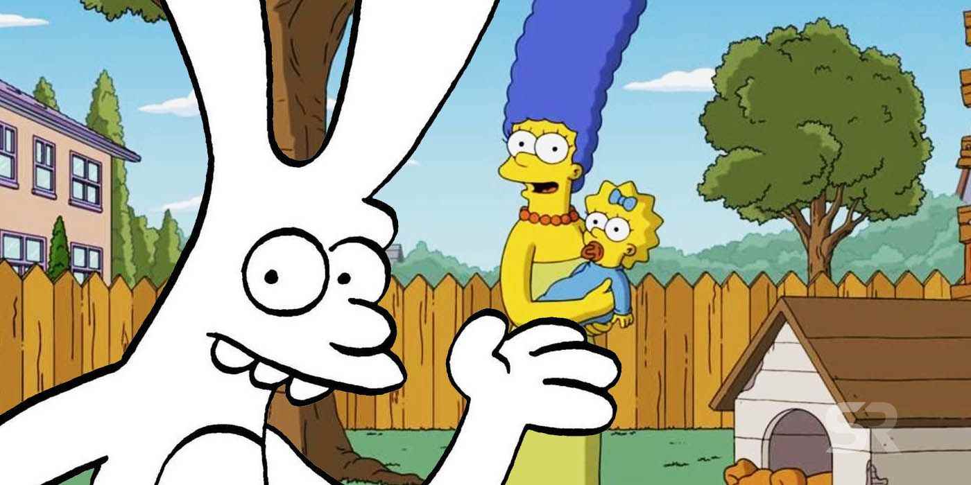 Simpsonlar Marge tüylü tavşan kulakları Cehennemde Yaşam