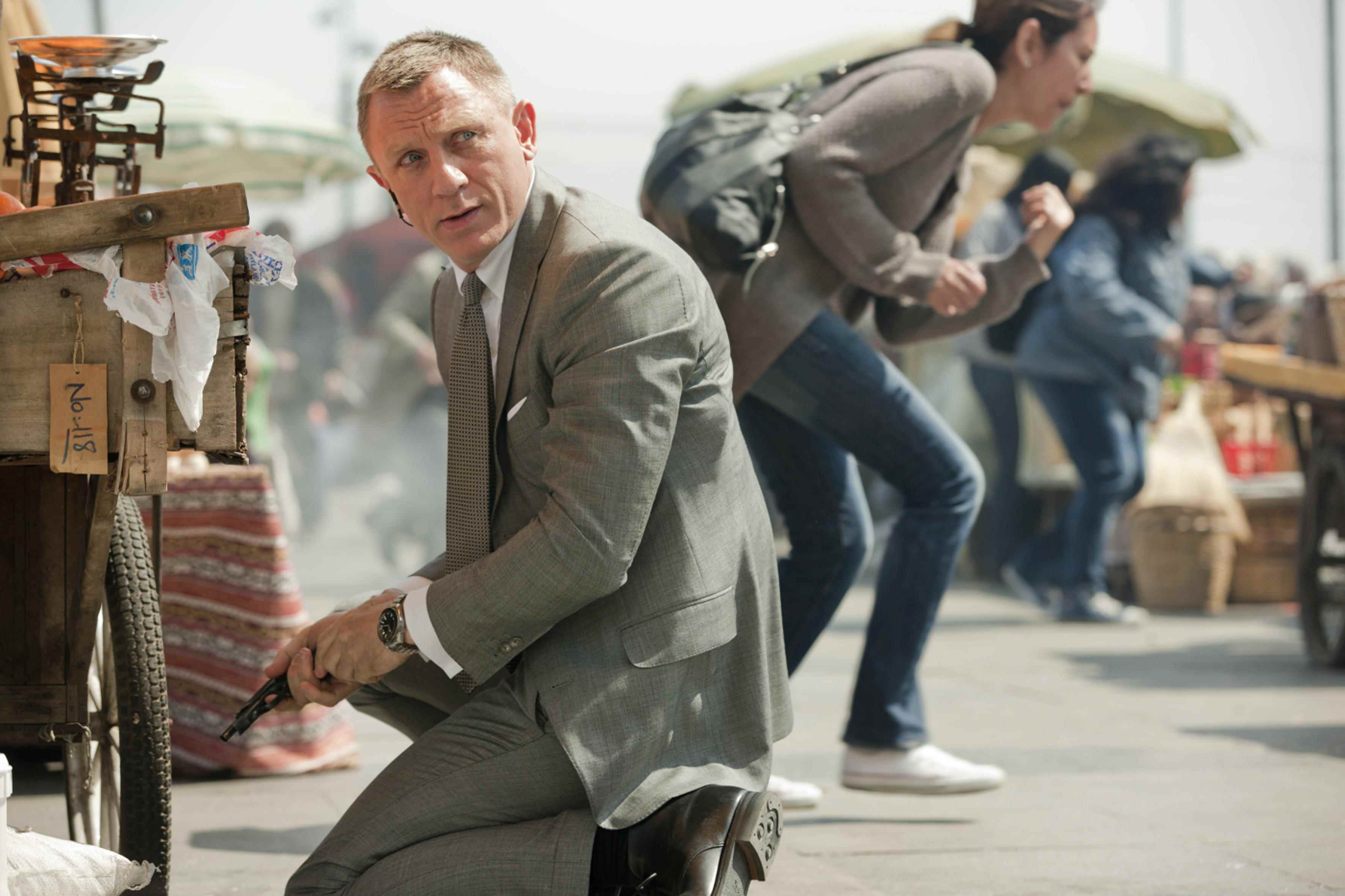 Daniel Craig, Skyfall'da Ajan 007 rolünde