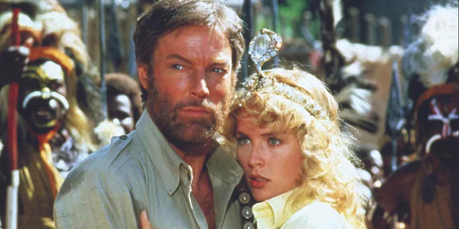 Richard Chamberlain ve Sharon Stone, Kral Süleyman'ın Madenlerinde