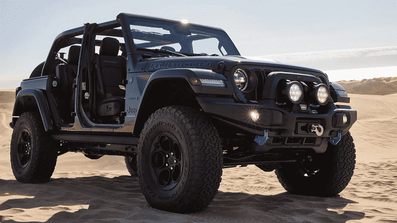 Zorlu off-road için Jeep Wrangler 2024: ek donanım paketleri sunuldu