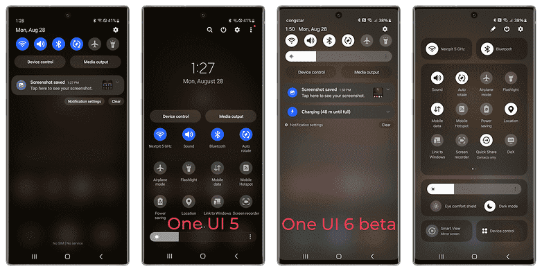 Samsung OneUI 6 beta