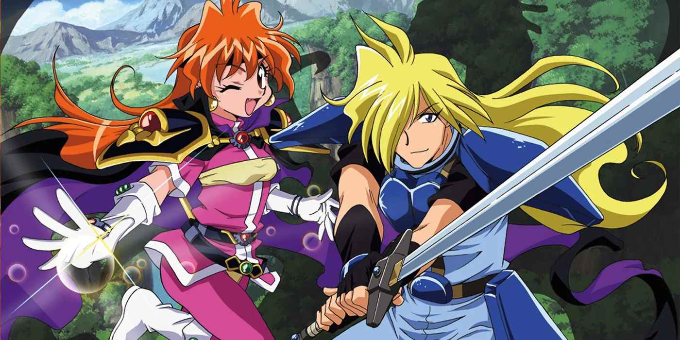 Avcılardan Lina Inverse ve Gourry Gabriev