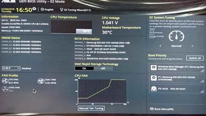 UEFI BIOS'u.