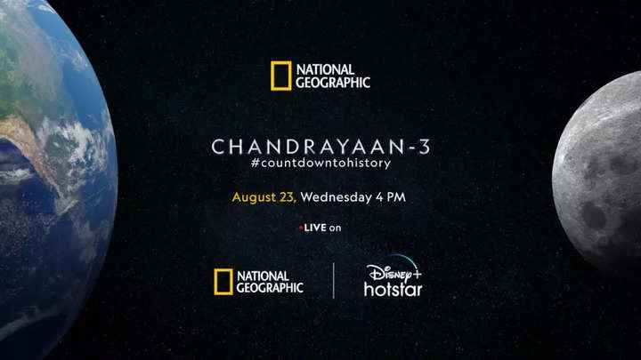 National Geographic kanalı Chandrayaan-3'ün aya inişini 23 Ağustos'ta canlı yayınlayacak