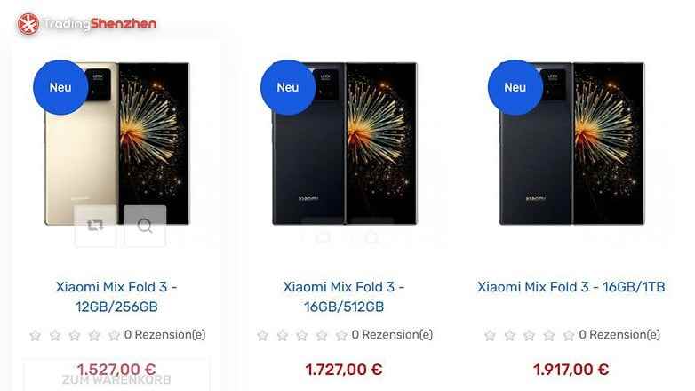 Xiaomi MIX Katlama 3