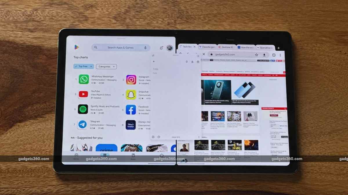 Realme Pad 2 yazılımı ön ndtv RealmePad2 Realme