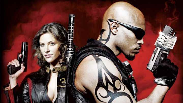 Jill Wagner ve Kirk "Yapışkan Fingaz" Jones, Blade: The Series