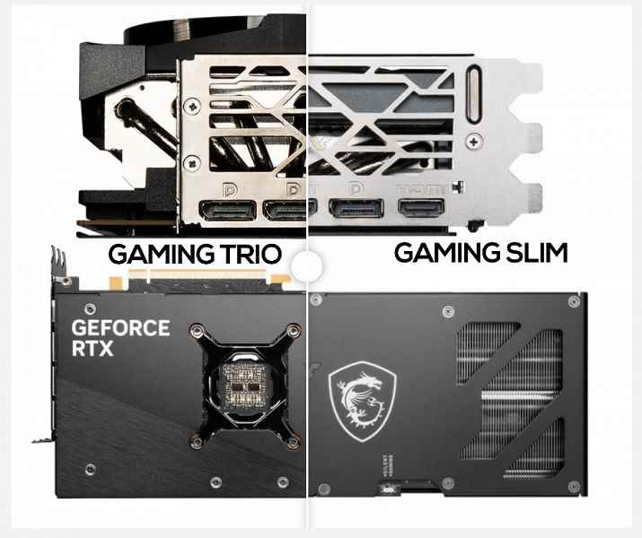 MSI üç yuvalı ekran kartlarını ince olarak adlandırıyor.  GeForce RTX 4080 ve RTX 4090 Gaming Slim modelleri tanıtıldı