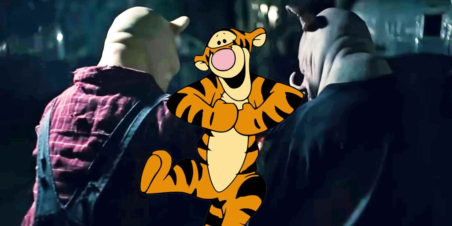 Tigger, Winnie the Pooh Blood and Honey'de düzenlendi