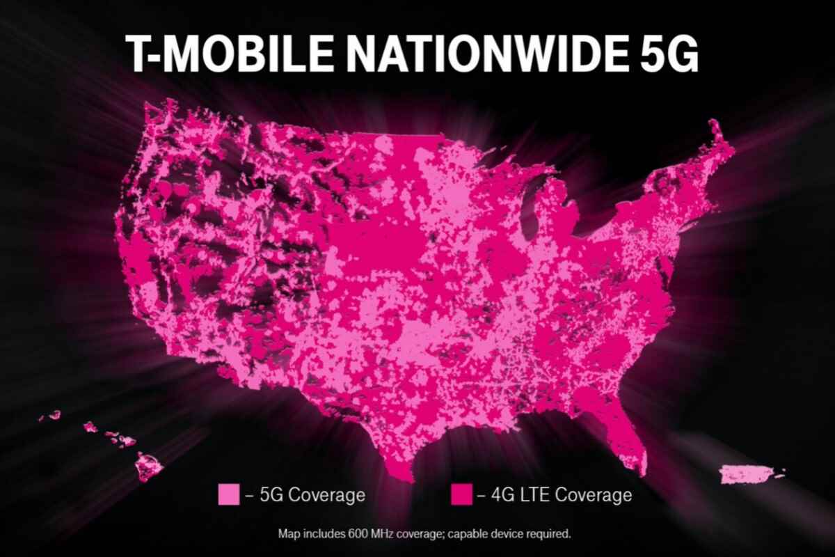 T-Mobile, 100 milyondan fazla insan için 5G kapsama alanını geliştirmek amacıyla 3,3 milyar dolara kadar harcama yapmak istiyor