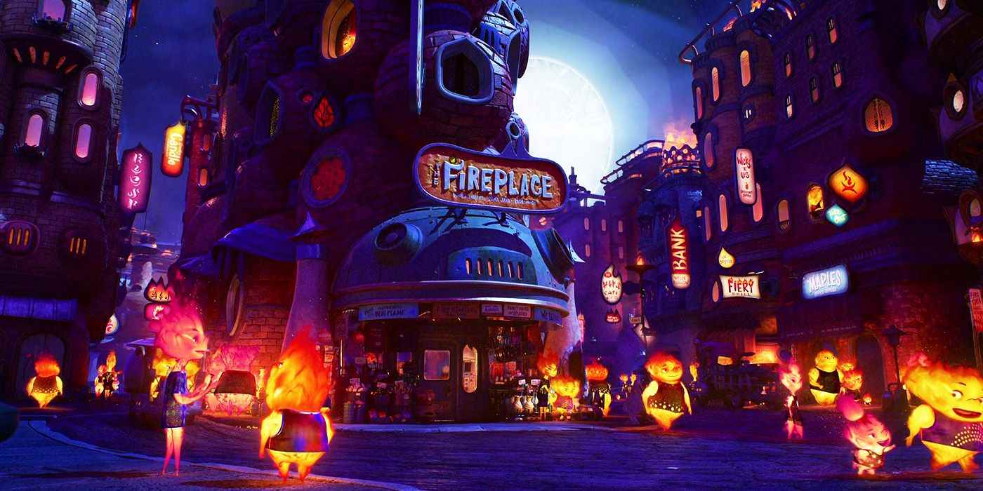 Elemental Firetown Şömine