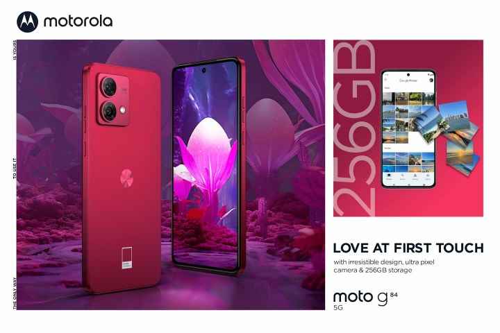 Motorola Moto G84 5G.