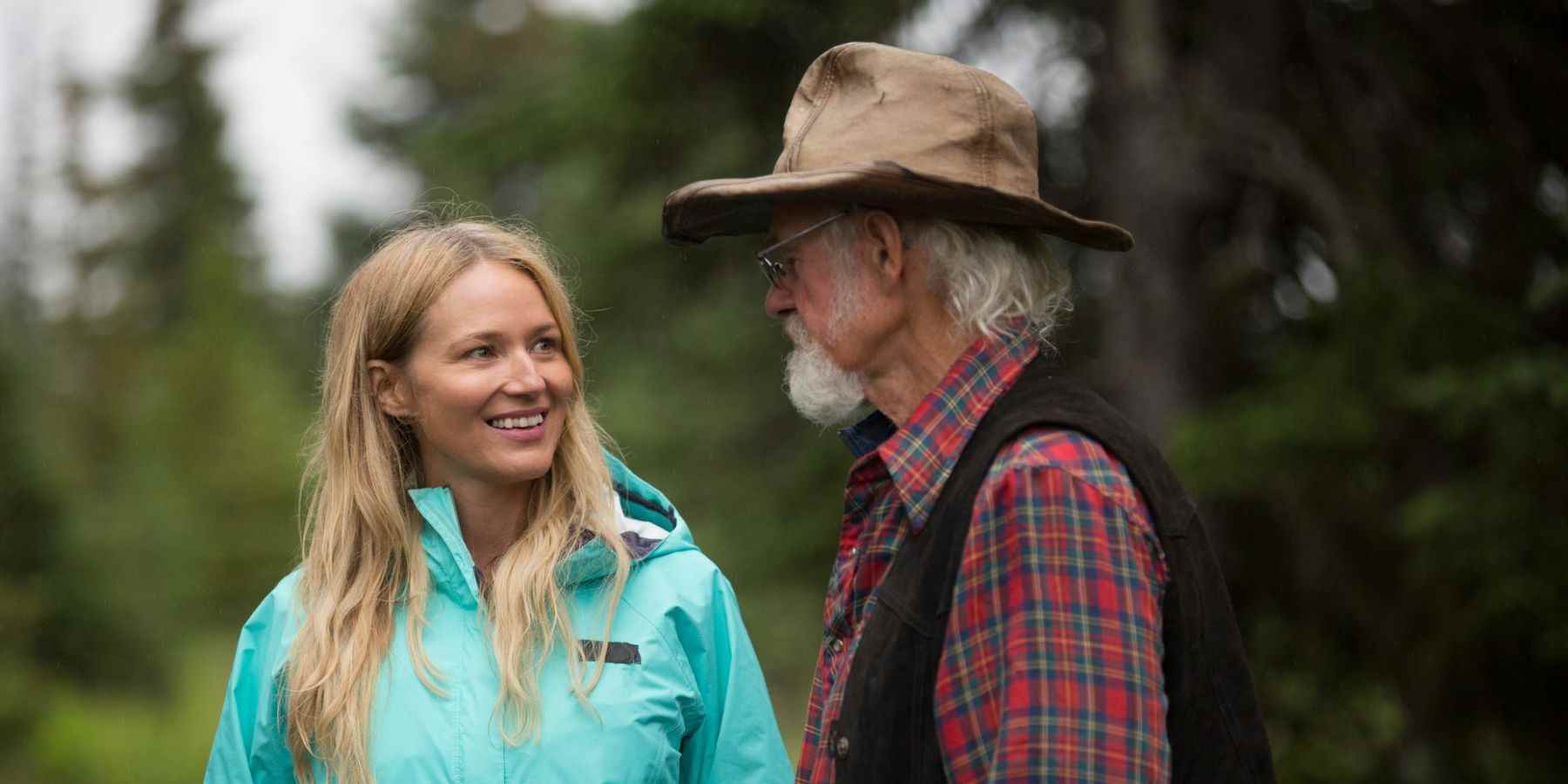 Alaska: The Last Frontier'dan Atz Kilcher ve kızı Jewel.