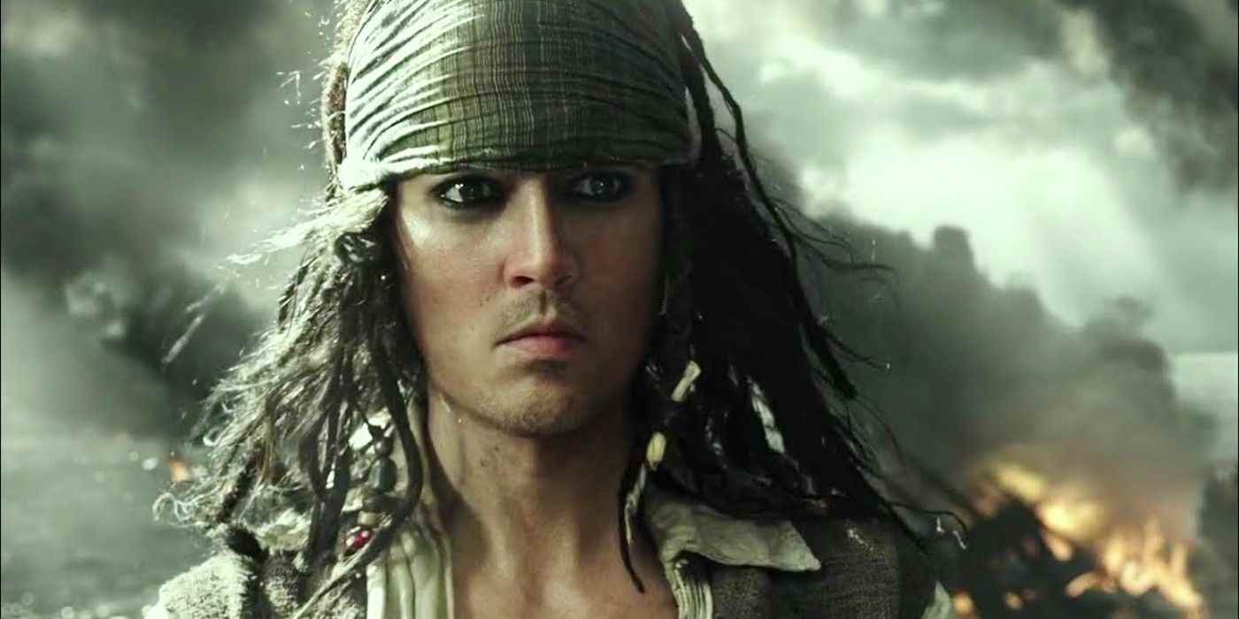 Karayip Korsanları'ndaki temiz traşlı genç Jack Sparrow