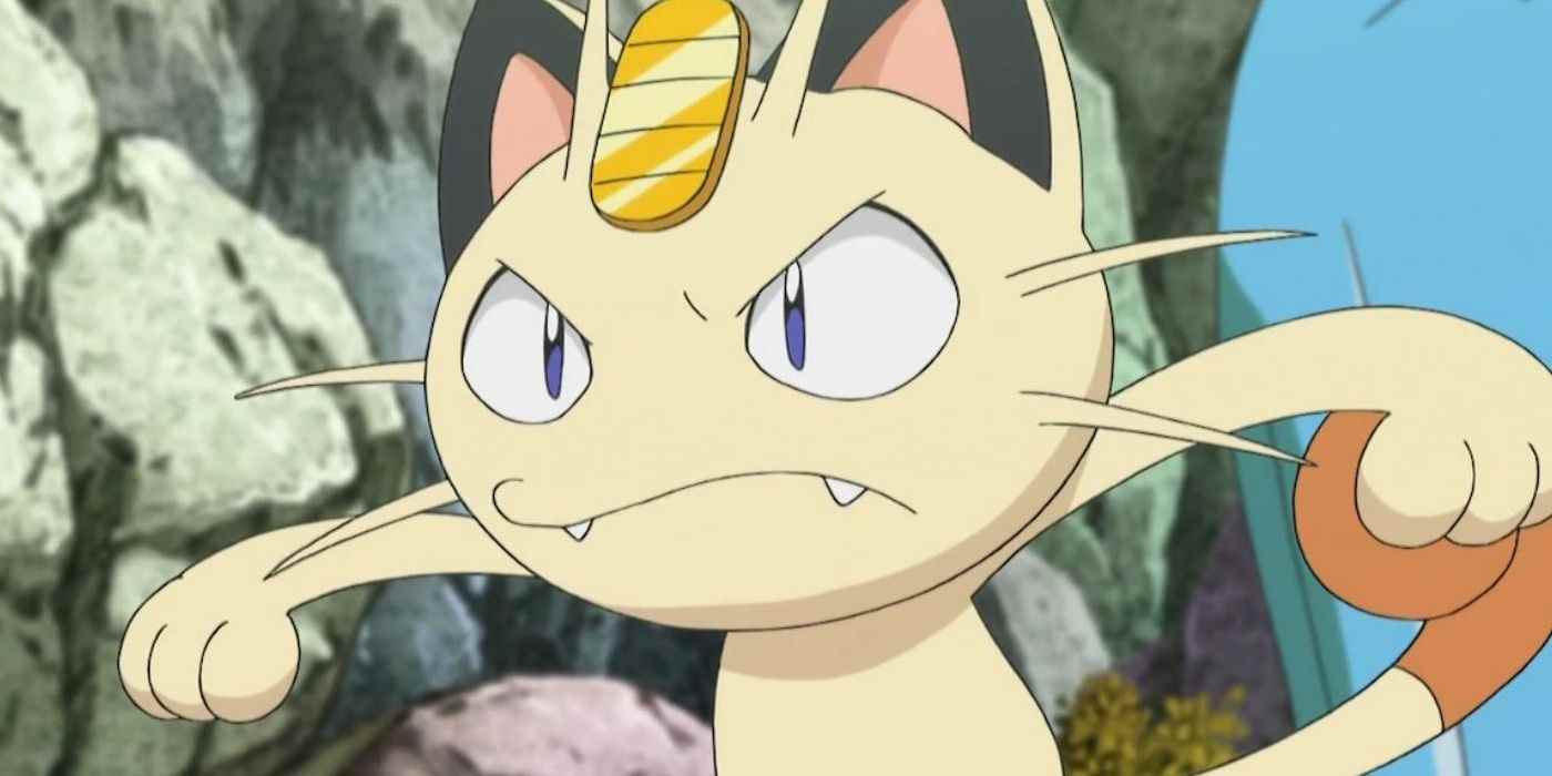 Pokémon'un Roket Takımından Meowth.