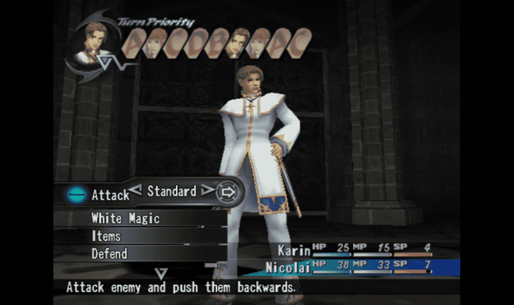 Shadow Hearts: Covenant, PlayStation 2 için bir RPG'dir.