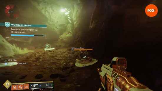 Destiny 2 Imbaru Motor gücü testi: Plakalardaki diğer tüm düşmanları öldürün