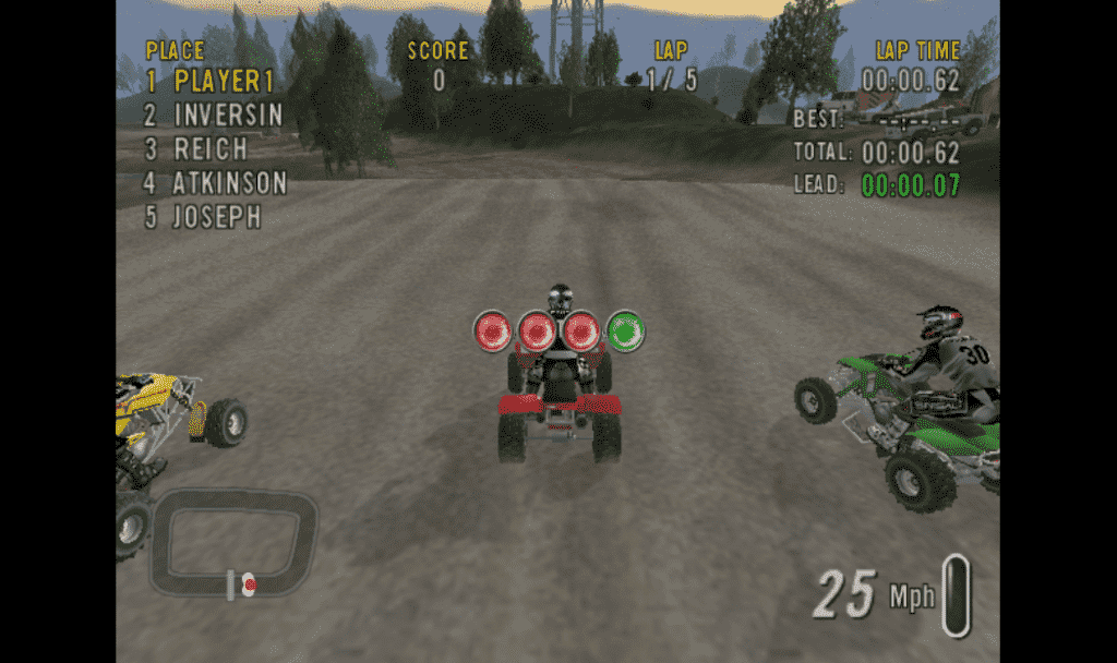 ATV Offroad Fury 2 ile PS2'de ATV'ler.