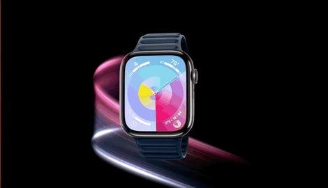 Apple Watch serisi 9'un Gif'i