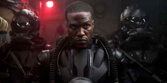 Yahya Abdul-Mateen II, 2018'in Aquaman'inde Black Manta rolünde.