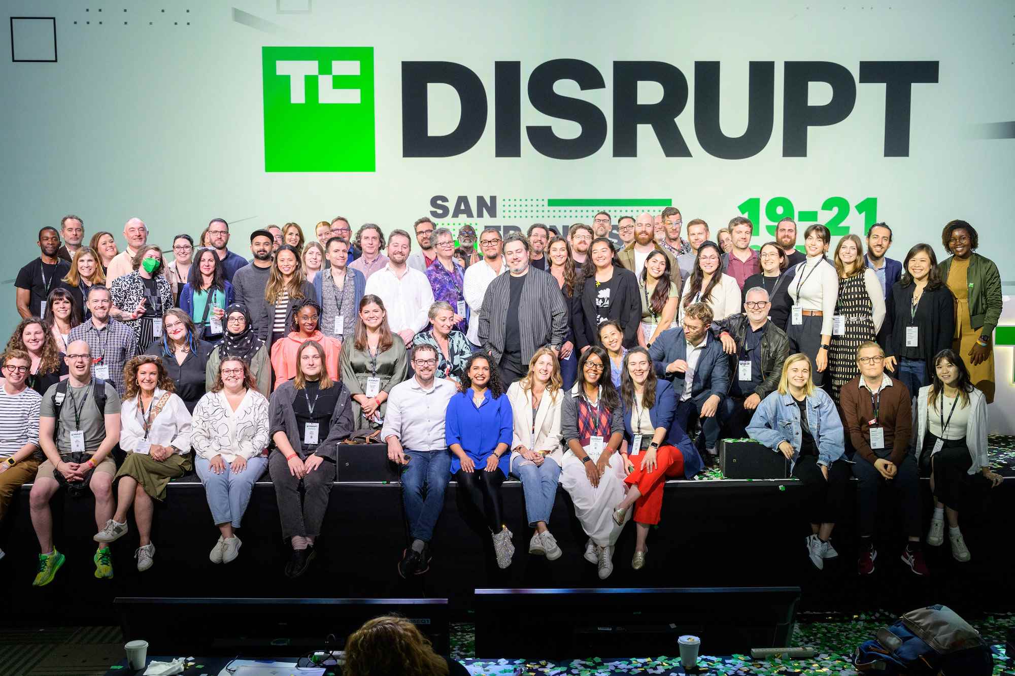 SAN FRANCISCO, CALIFORNIA - 21 EYLÜL: TechCrunch personeli, 21 Eylül 2023'te San Francisco, California'daki Moscone Center'da TechCrunch Disrupt 2023'e katıldı.  (Fotoğraf: TechCrunch için Ian Tuttle/Getty Images)