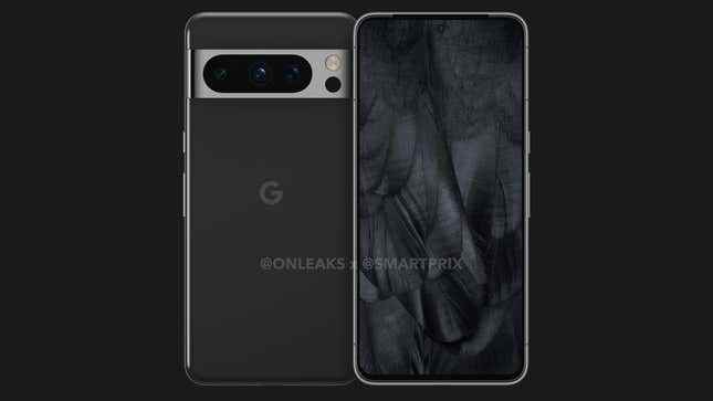 Pixel 8 Pro'nun neye benzeyebileceğini gösteren bir görüntü