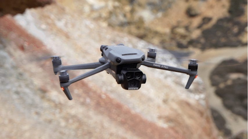 Şiddetli rüzgarlarda Mavic 3 Pro