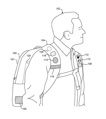 AI sırt çantası patenti