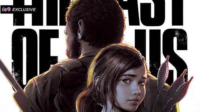 Naughty Dog'un The Last of Us filminden Joel ve Ellie'nin yer aldığı 10. yıl dönümü sanatının kırpılmış görüntüsü.