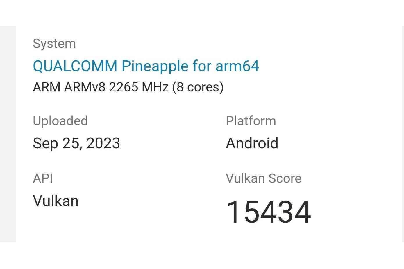 İddia edilen Snapdragon 8 Gen 3 GPU karşılaştırma puanı - Sızdırılan Snapdragon 8 Gen 3 karşılaştırma puanı, performansta olağanüstü bir sıçrama sağladı