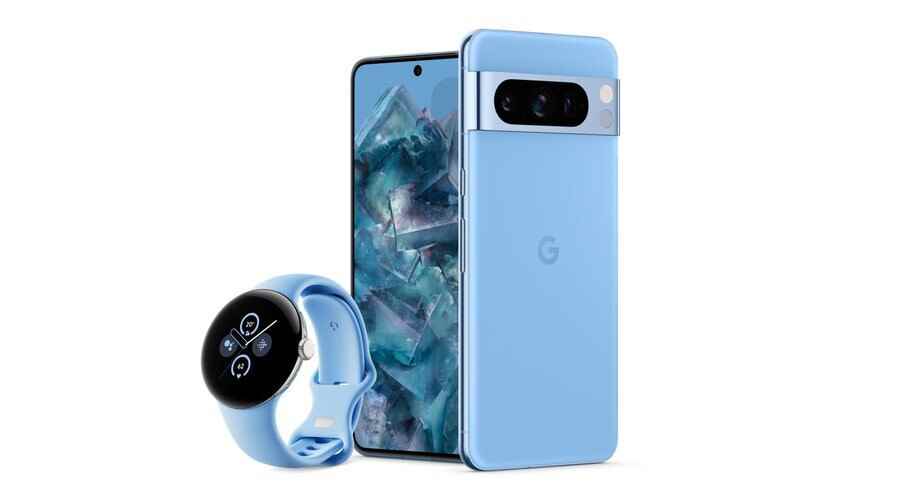 ABD'deki Pixel 8 Pro ön siparişlerinin ücretsiz Pixel Watch 2 ile birlikte geleceği bildiriliyor - Sızan basın görüntüleri, Pixel 8 Pro ve Pixel 8 için ön sipariş verenlerin ABD'de alabilecekleri avantajları ortaya koyuyor