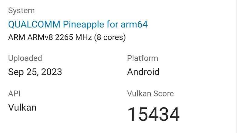 Snapdragon 8 Gen 3 karşılaştırma sonucu