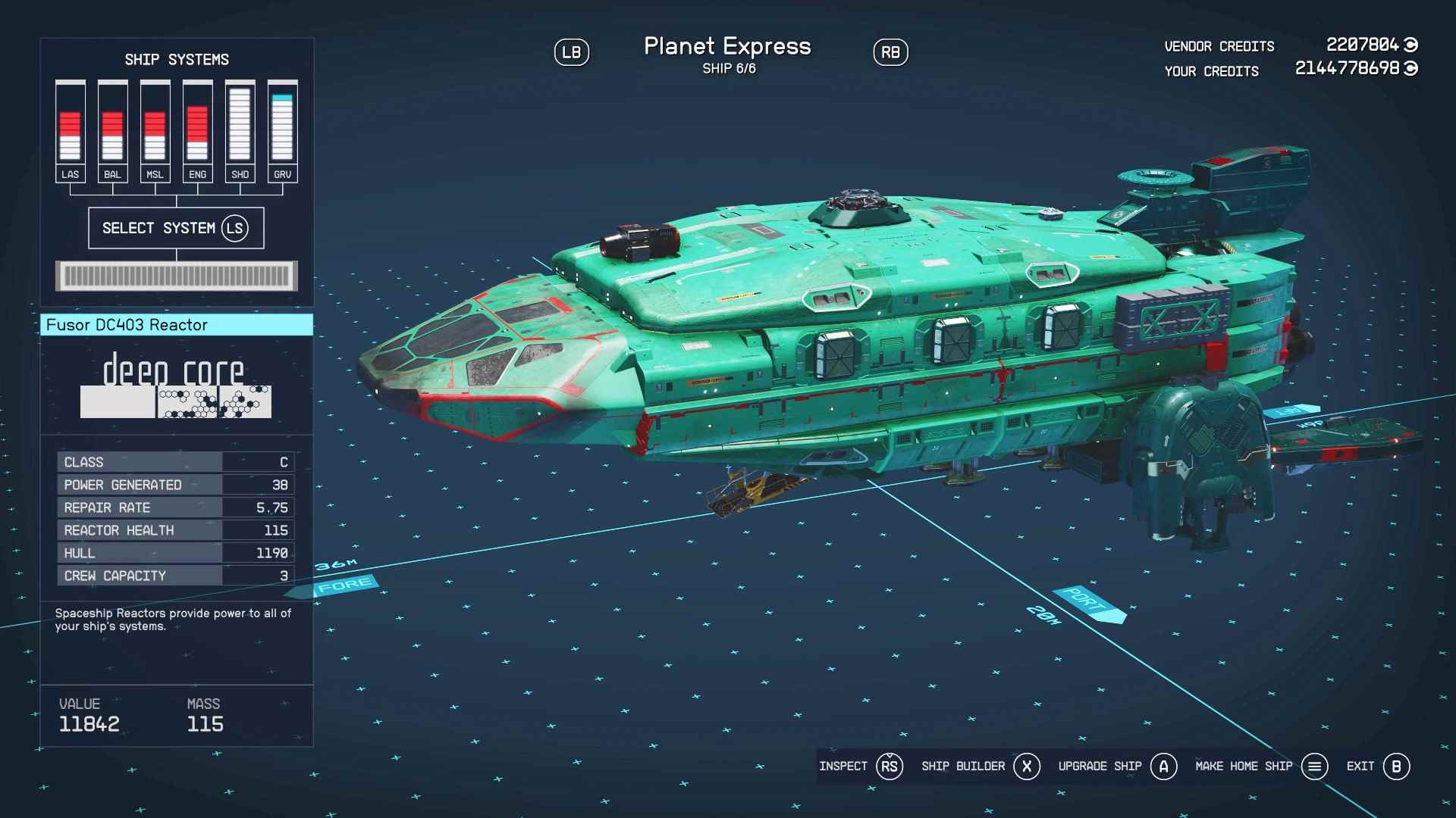 Starfield, Futrama'yı gönderiyor: Futurama'dan The Planet Express, Bethesda RPG oyunu Starfield'da yeniden tasarlandı