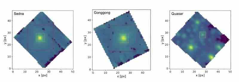 JWST Kuiper Kuşağını gözlemliyor: Sedna, Gonggong ve Quaoar