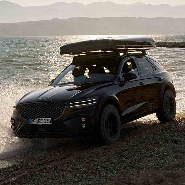 Genesis GV70 Off-Road, Camping Gear Black Edition ile birlikte tanıtıldı