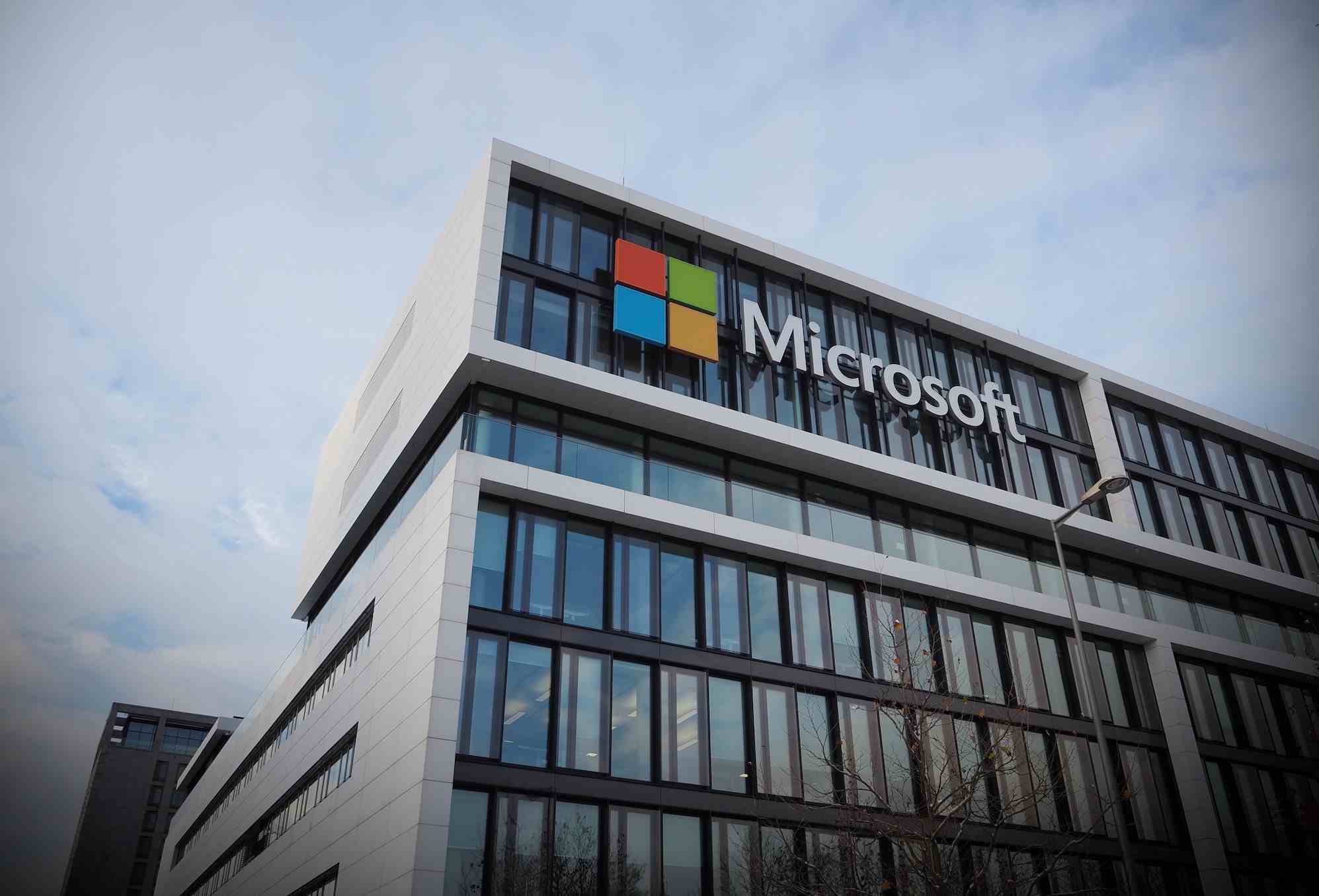 Microsoft'un Almanya'daki kampüsünün fotoğrafı