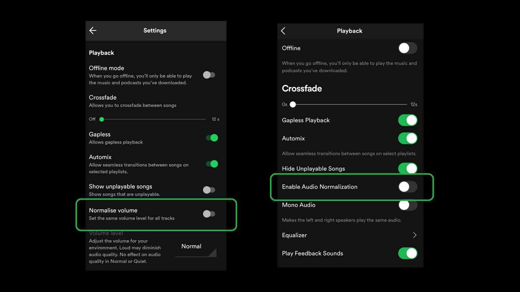 Android ve iPhone'da Spotify Mobil çekimleri