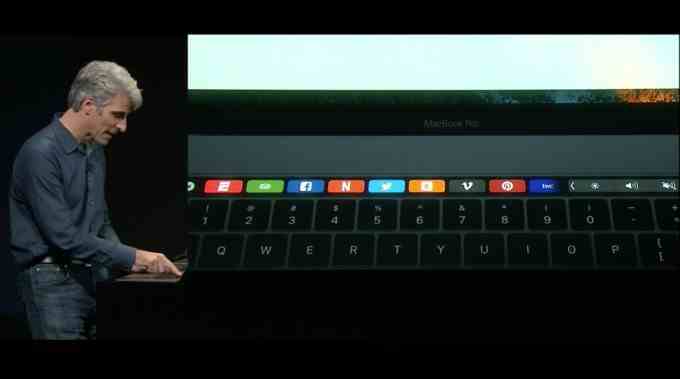 Apple'ın Üretimi Durdurulan Touch Bar'ın İlk Tanıtımı