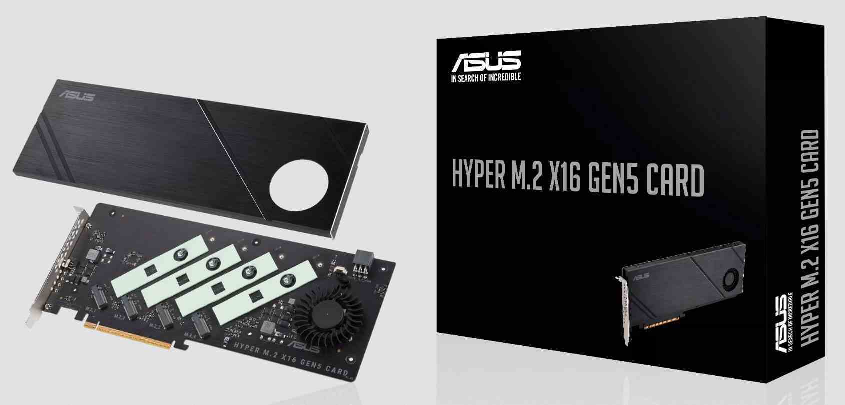 Hyper M.2 x16 Gen5 Kartı