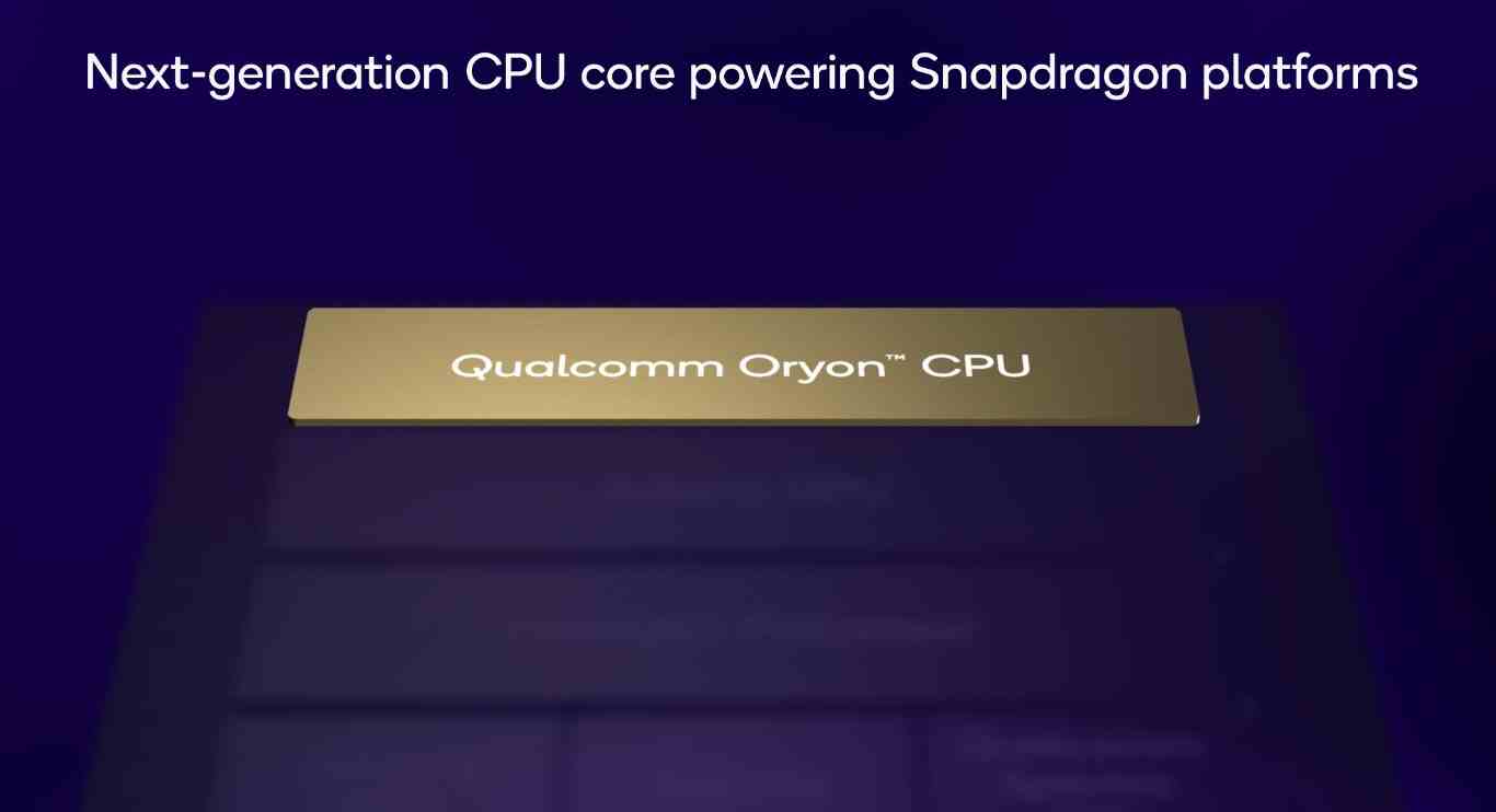 Qualcomm Oryon'un duyurusu