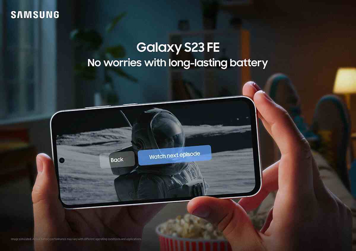 Samsung, Galaxy S23 FE'nin harika pil ömrünü anlatıyor - Samsung Galaxy S23 FE, mandalina rüyası kadar havalı bir fiyata şimdiye kadarki en iyi fiyata geliyor