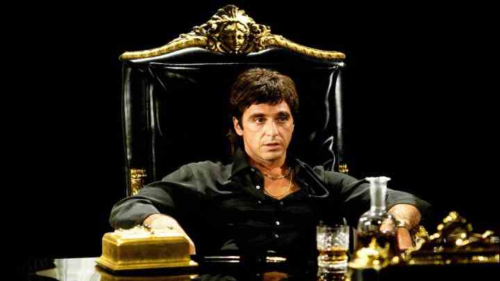 Yaralı Yüz'deki Al Pacino.