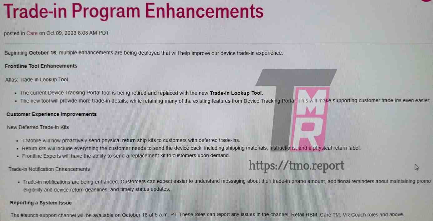 T-Mobile abonelere yönelik takas sistemini iyileştiriyor - T-Mobile, 16 Ekim'de başlaması beklenen yeni takas programını süresiz olarak erteliyor