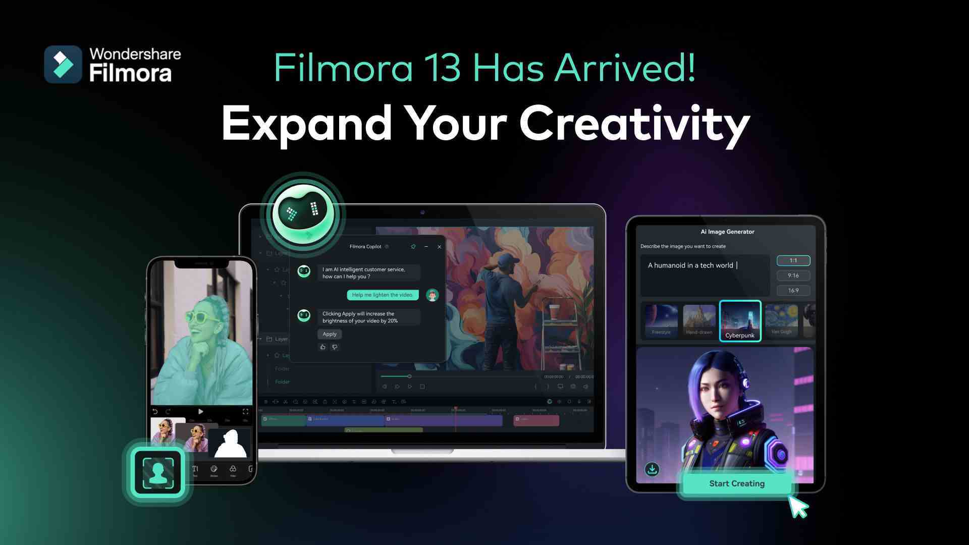 Wondershare Filmora 13 Lansmanı